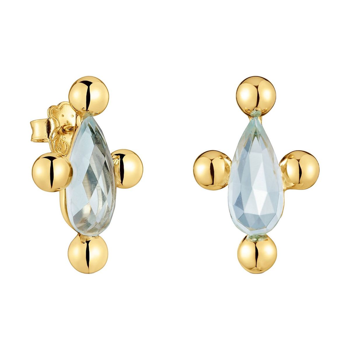 TOUS - Pendientes Sugar Party topacio