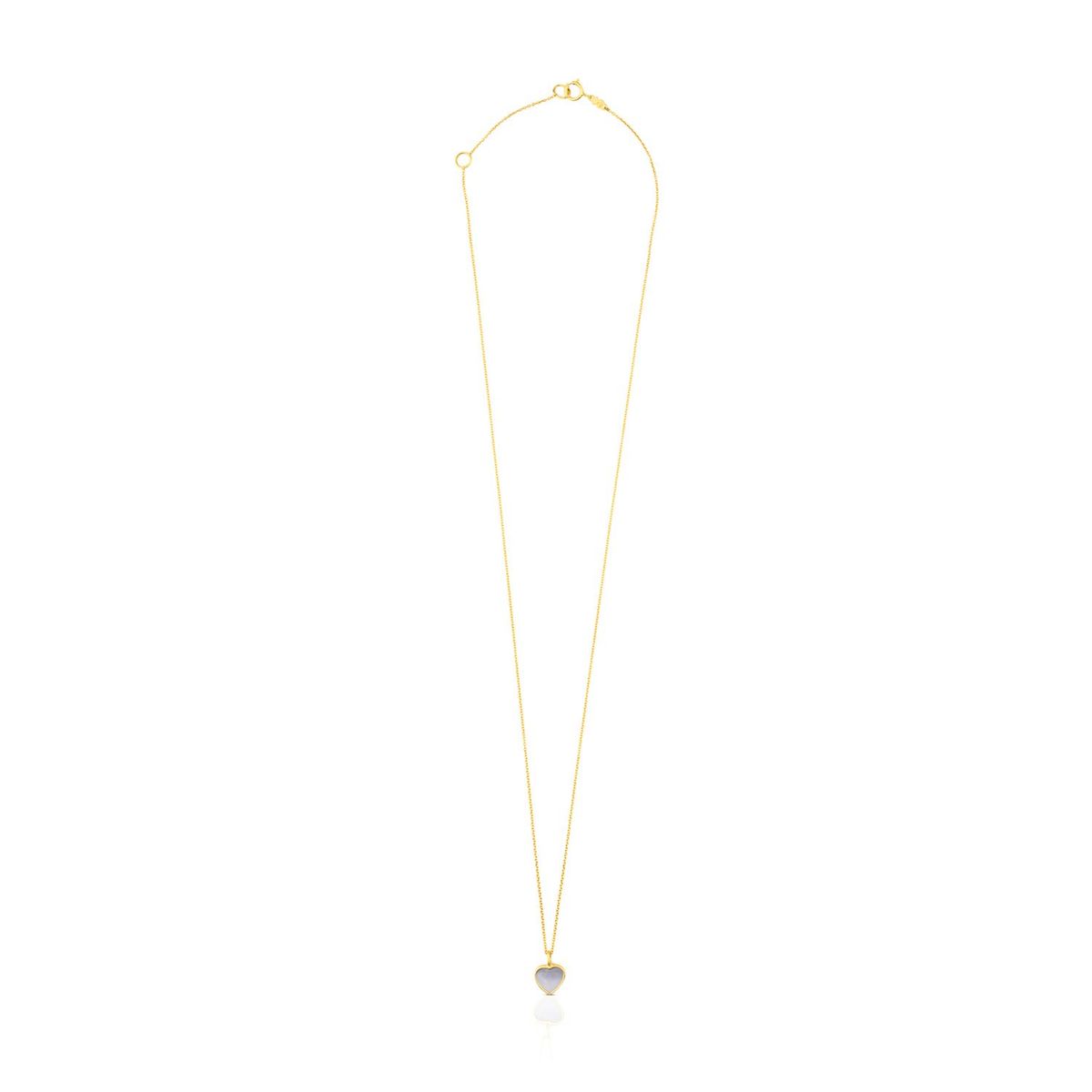 TOUS - Collar corazón de oro y nácar XXS