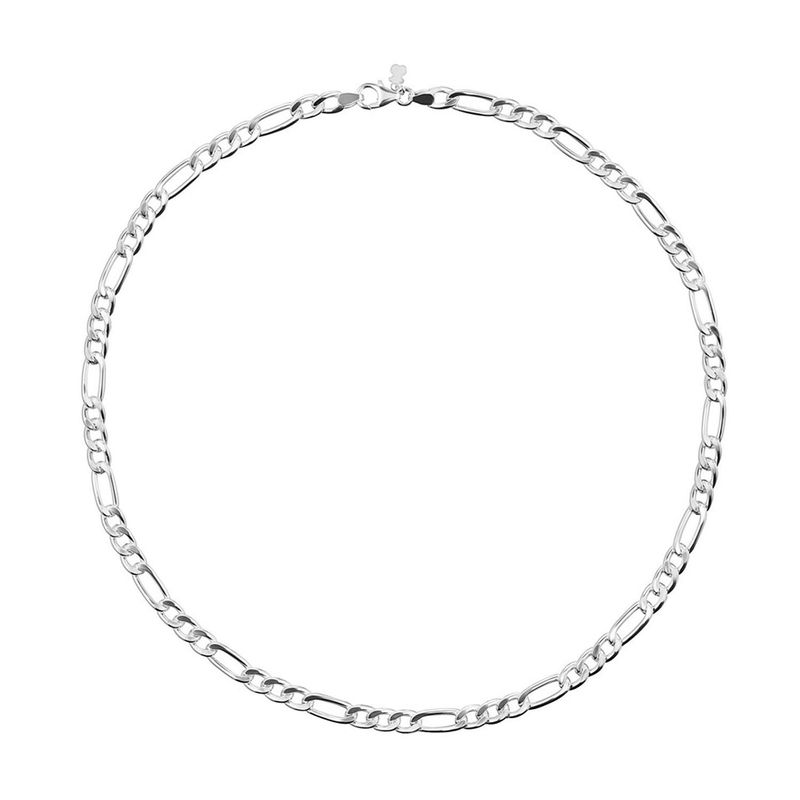 TOUS - Gargantilla mix barbada de plata Tous Chain