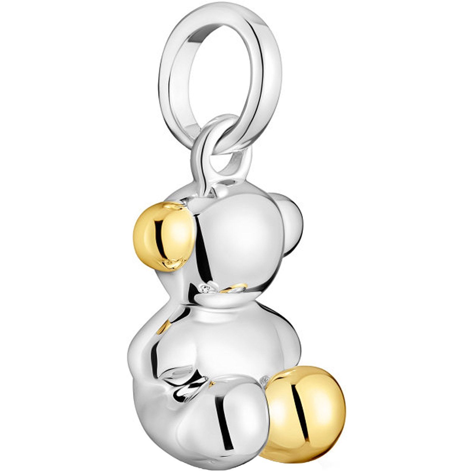 Colgante TOUS Bold Bear - Oso De Plata 925 Con Baño Rosa, Sin Cadena - Regalo Especial Para Ella