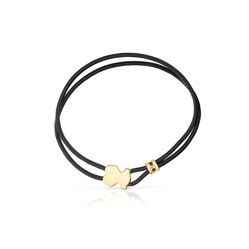 TOUS - Pulsera elástica negra Sweet Dolls
