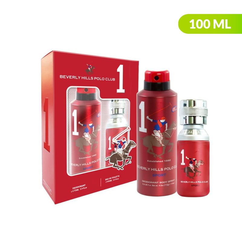BEVERLY HILLS POLO CLUB - Set de Perfume Hombre Beverly Hills Polo Club Incluye: 1 Producto