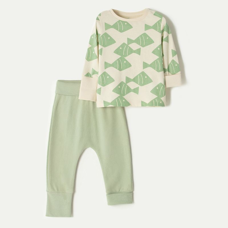 BABY FRESH - Set Unisex bebé con Estampado Algodón Baby Fresh