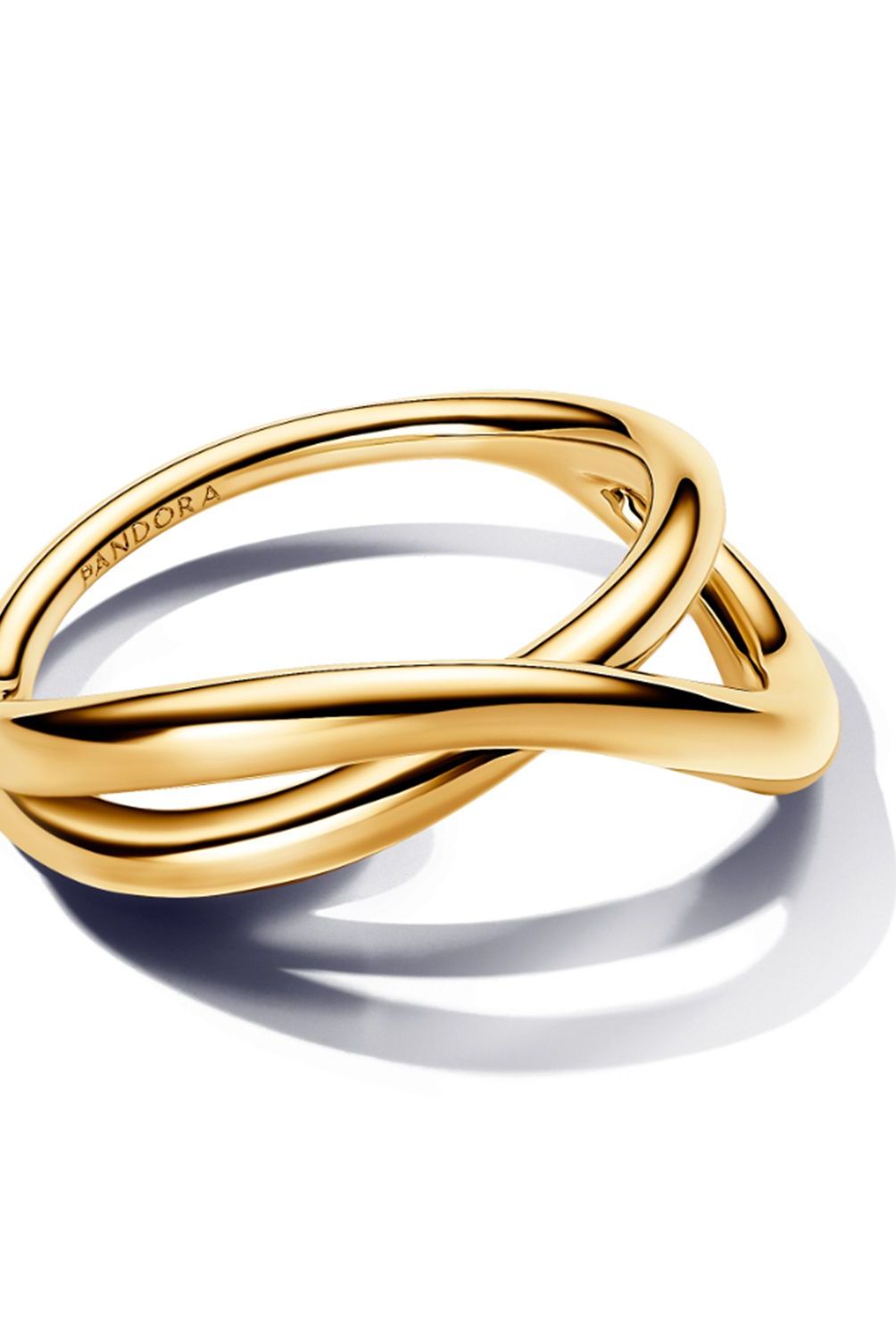 PANDORA - Anillo Pandora Infinito Forma Organica Recubrimiento en Oro 