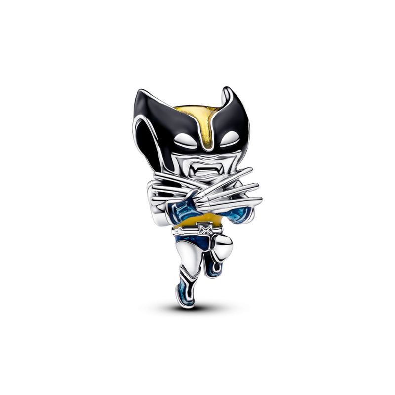 PANDORA - Charm Pandora Lobezno de Marvel Plata Esterlina
