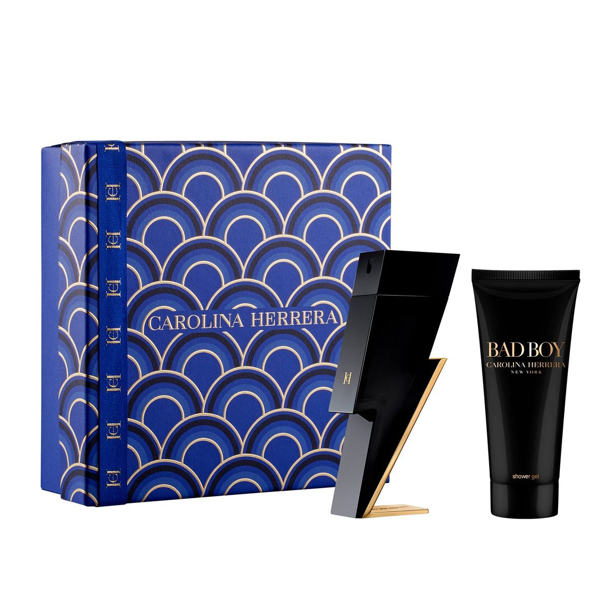 CAROLINA HERRERA - Set de Perfume Hombre Bad Boy Carolina Herrera Incluye: Perfume 100 ml + Shower Gel 