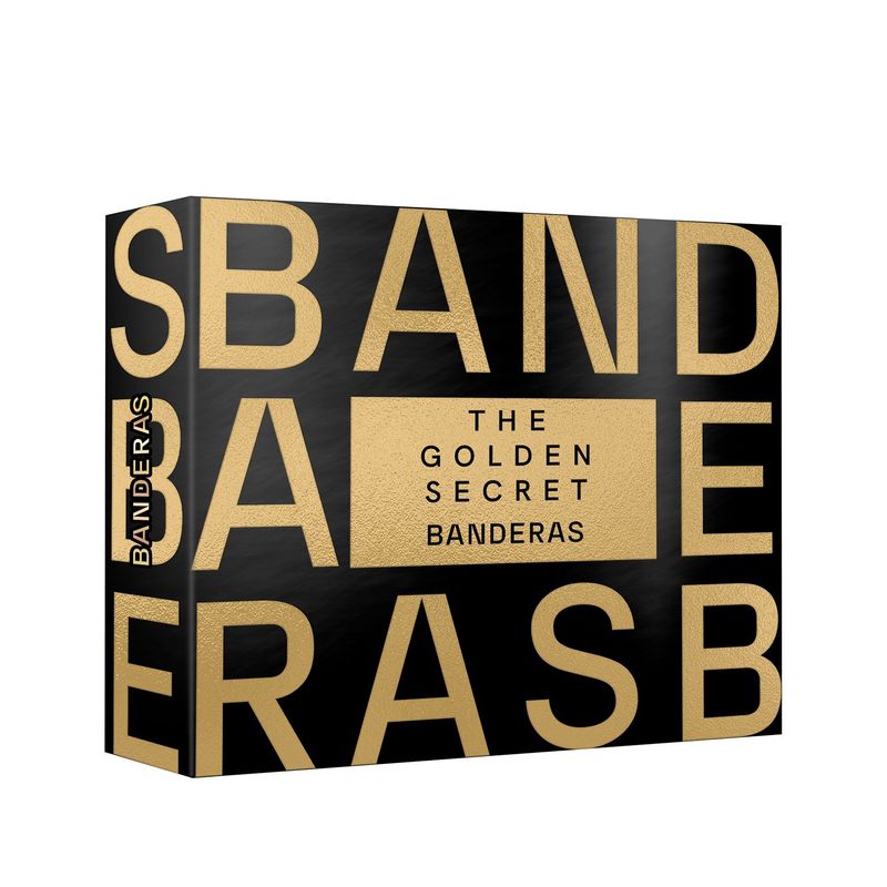 ANTONIO BANDERAS - Set de Perfume Hombre Antonio Banderas AB GOLDEN SEC 2024 ANUAL incluye: 2 productos