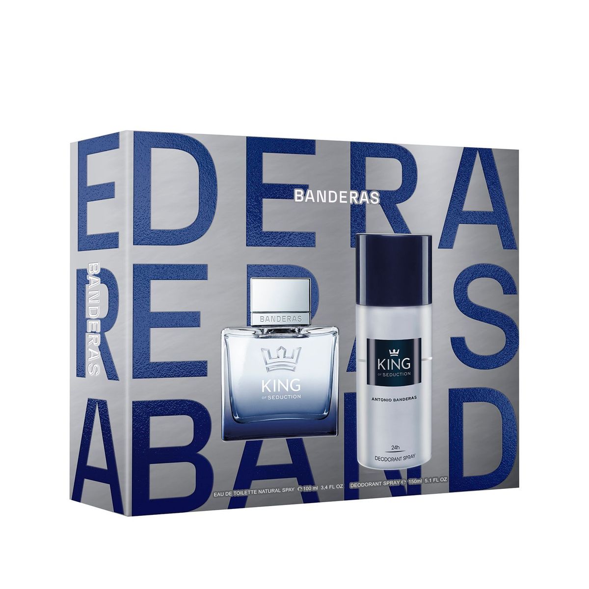 BANDERAS - Set de Perfume Hombre Banderas Desodorante 