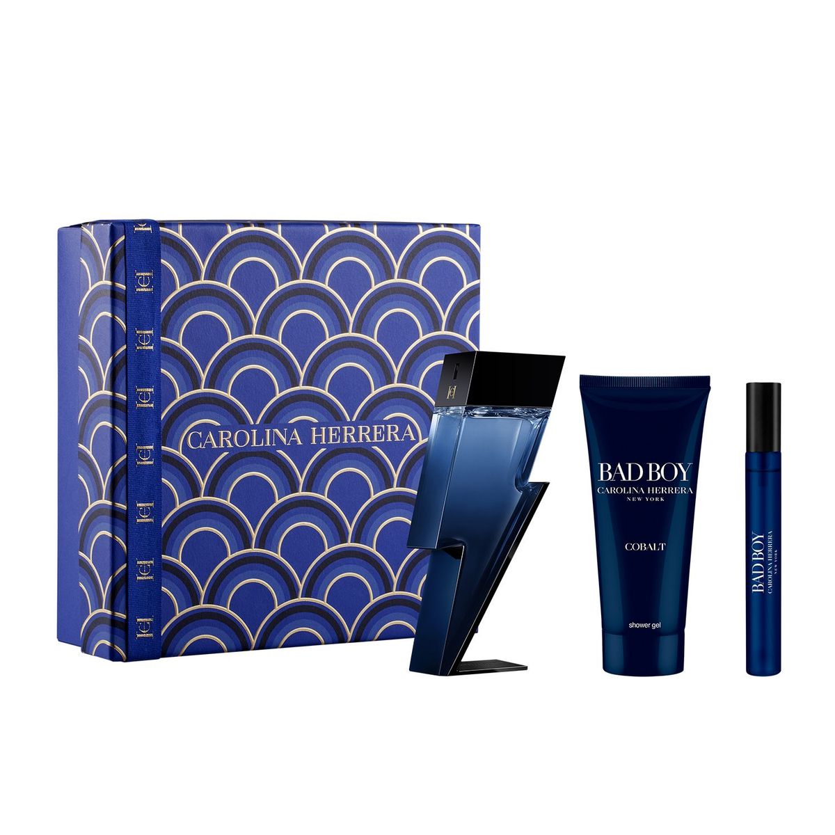 CAROLINA HERRERA - Set de Perfume Hombre Carolina Herrera Incluye: Perfume 100 ml + Shower Gel + Travel Size 