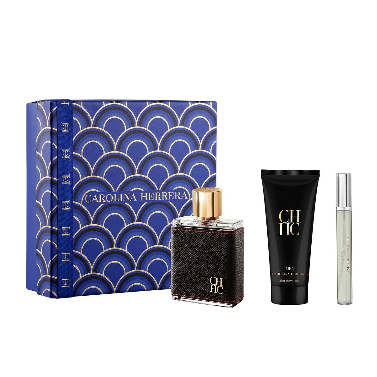 CAROLINA HERRERA - Set de Perfume Hombre Carolina Herrera Incluye: Perfume 100 ml + After Shave + Travel Size