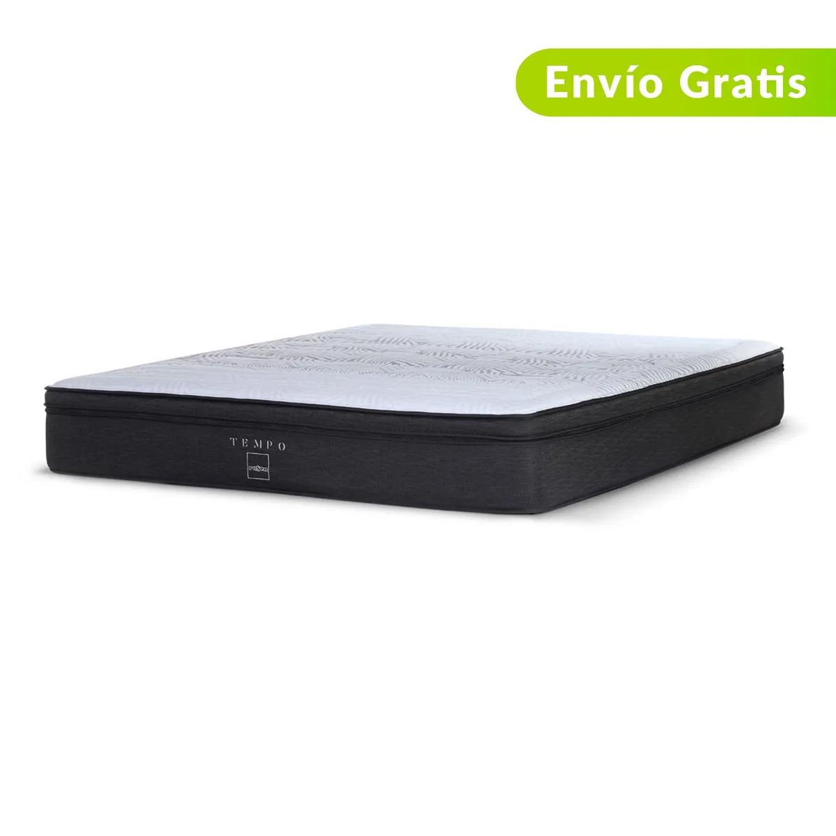 COLCHONES ROSEN - Colchón Semidoble Tempo Firme Ortopédico con Pillow Resortado Tempo 120 x 190 cm Colchones Rosen