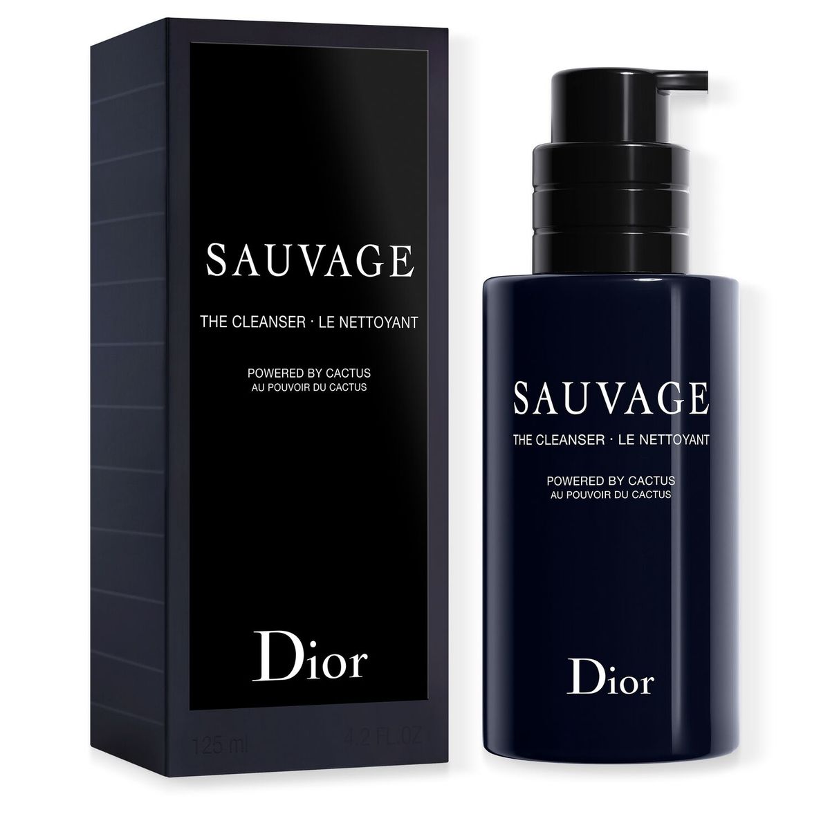 DIOR - Sauvage Limpiador facial - carbón negro y cactus 125ml