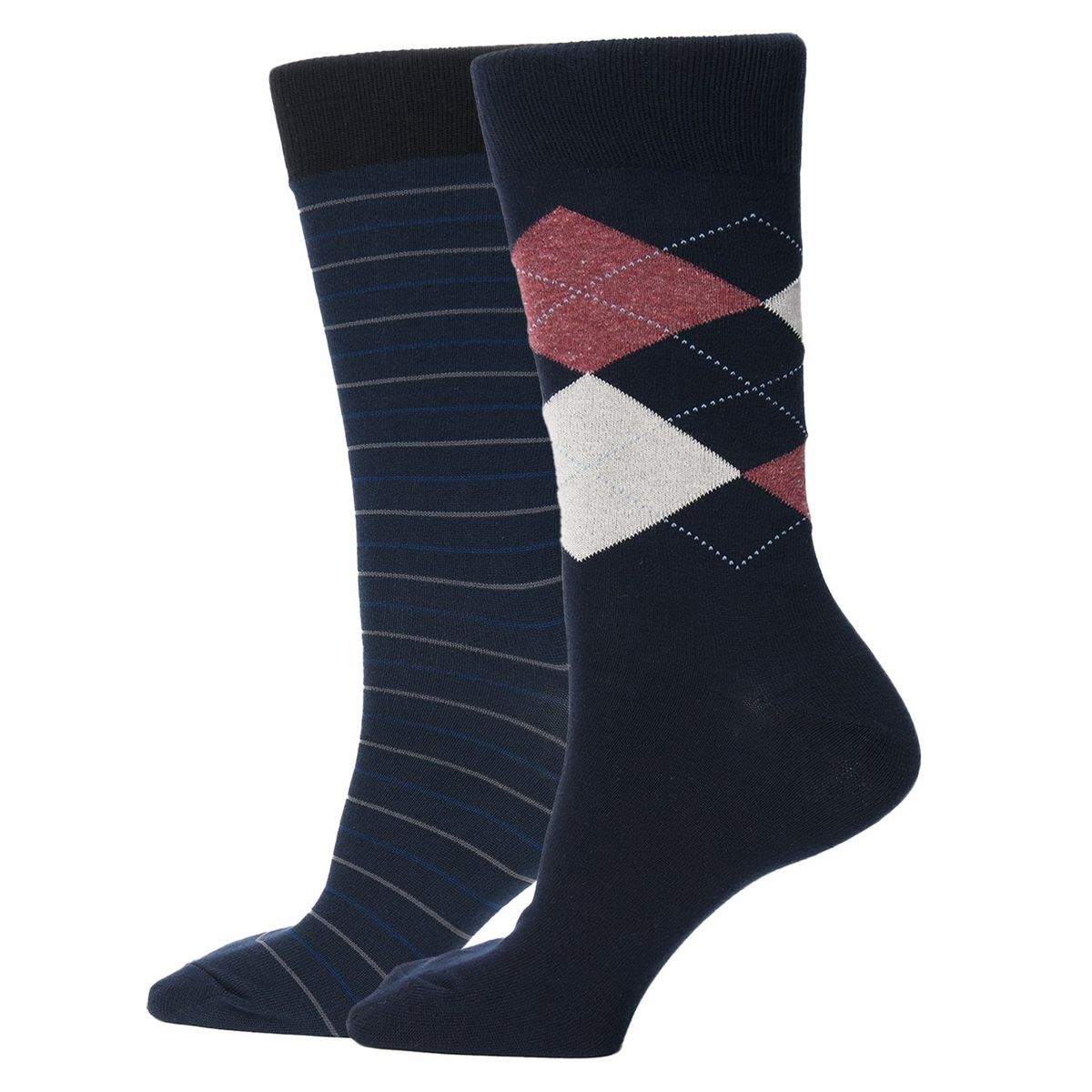 BASEMENT - Pack Medias Hombre Largo Pack de 2 Basement