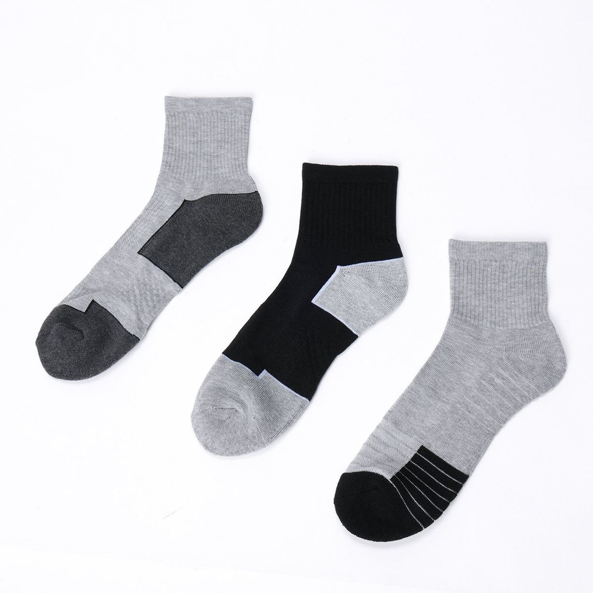 BASEMENT - Pack Medias Hombre Medio Pack de 3 Basement