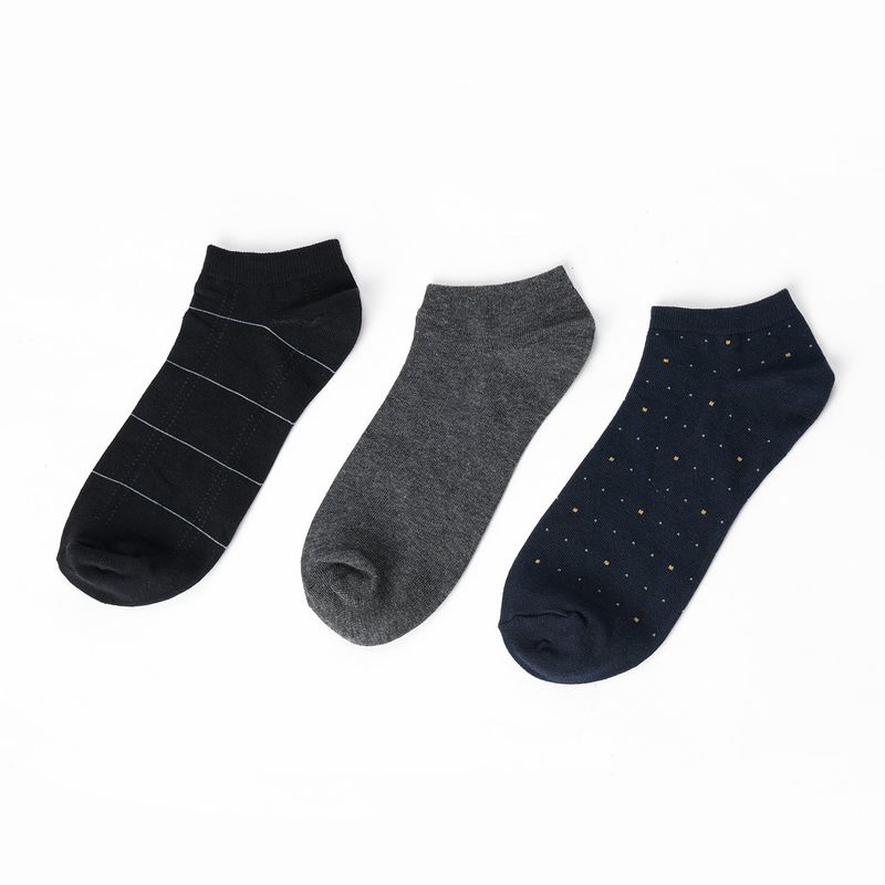 BASEMENT - Pack Medias Hombre Corto Pack de 3 Basement