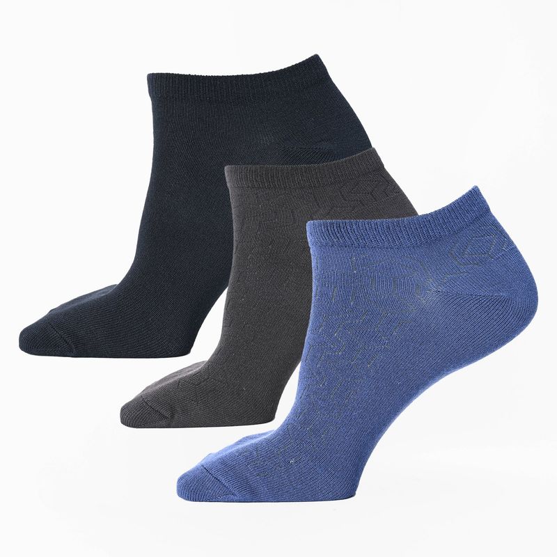 BASEMENT - Pack Medias Hombre Corto Pack de 3 Basement