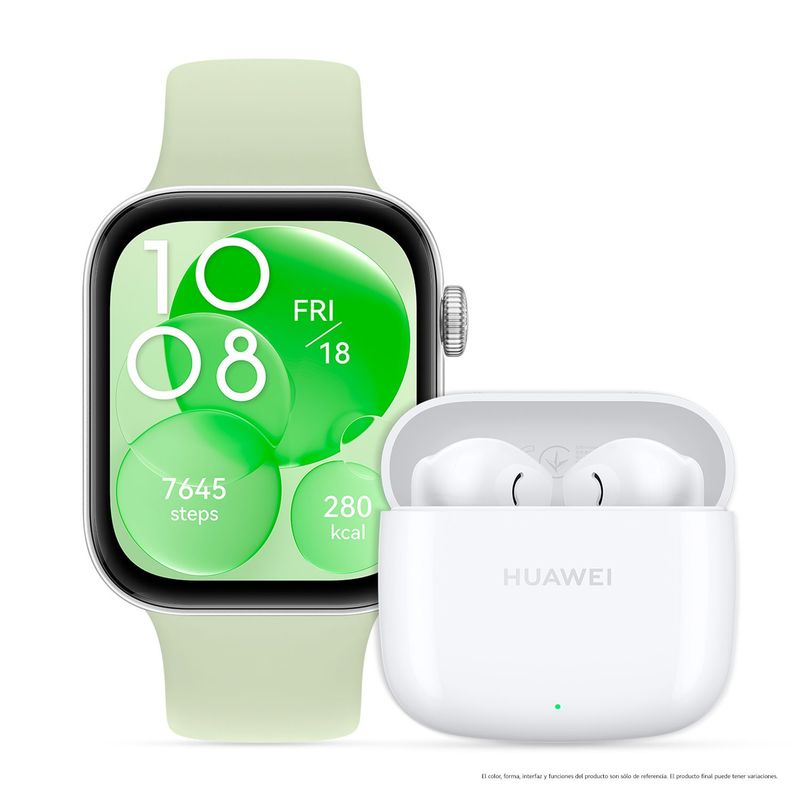 HUAWEI - Smartwatch Huawei Fit 3 + Freebuds SE 2 1.8 pulgadas