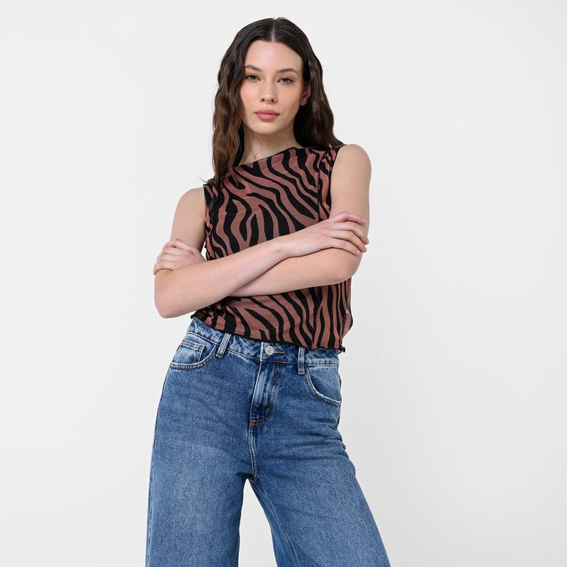 DENIMLAB - Top Mujer Sin mangas Denimlab