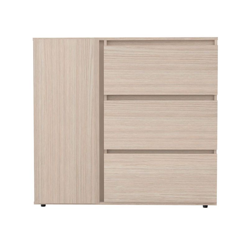 INVAL - Cómoda de 3 Cajones 20 x 41 x 100 cm INVAL 