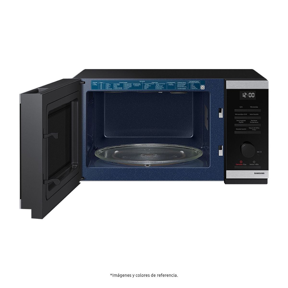 SAMSUNG - Horno Microondas Samsung 23 lt MG23DG4524ATCO 23 lt con Dorador 