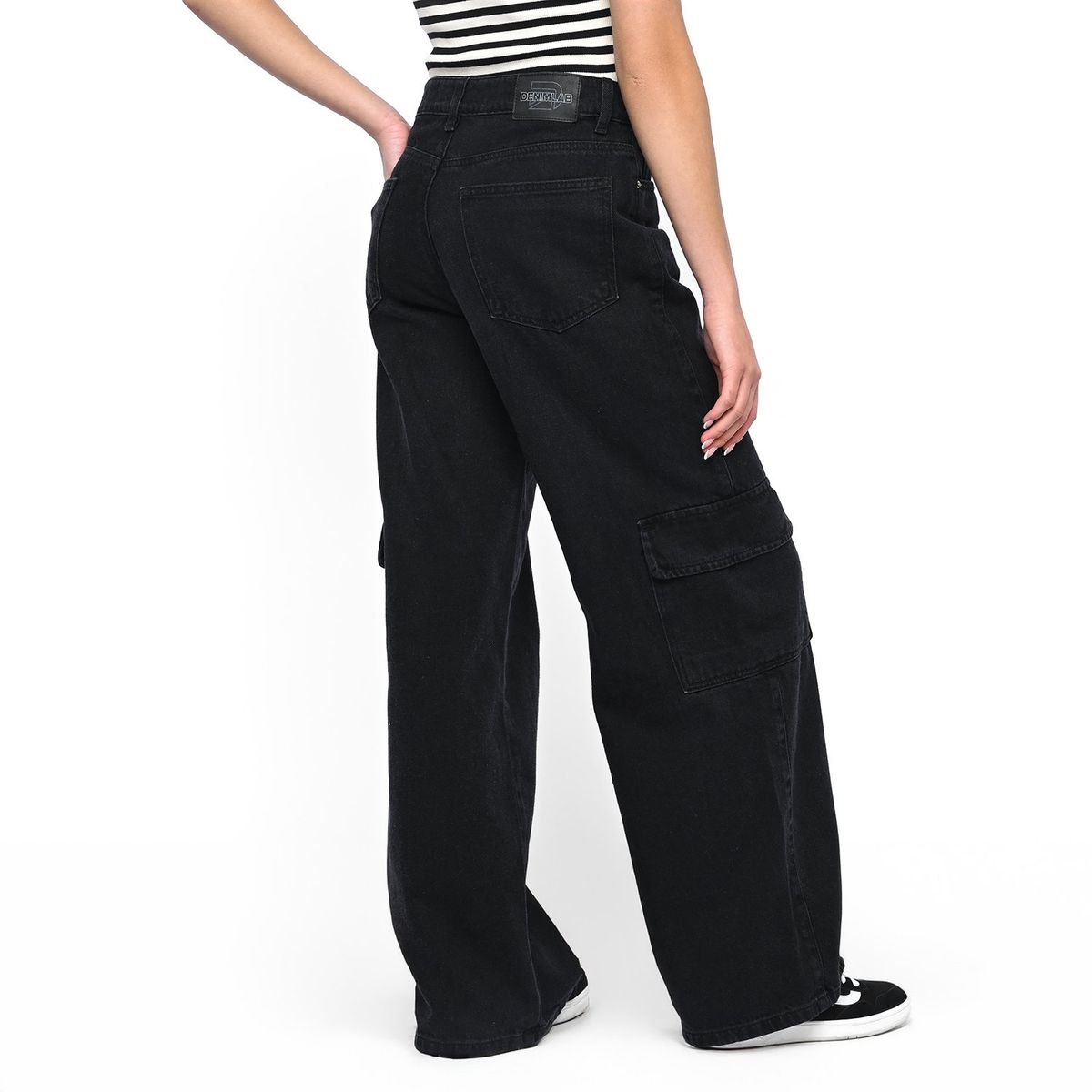 DENIMLAB - Jean Wide Leg Mujer Tiro alto Denimlab