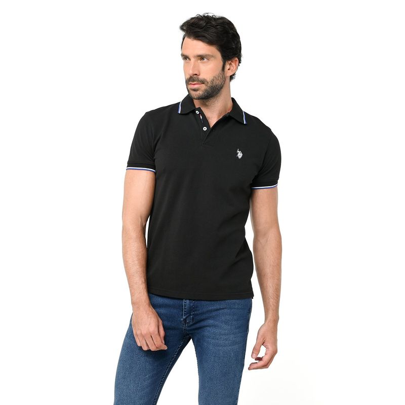 US POLO ASSN - Camiseta polo Hombre Slim US Polo ASSN