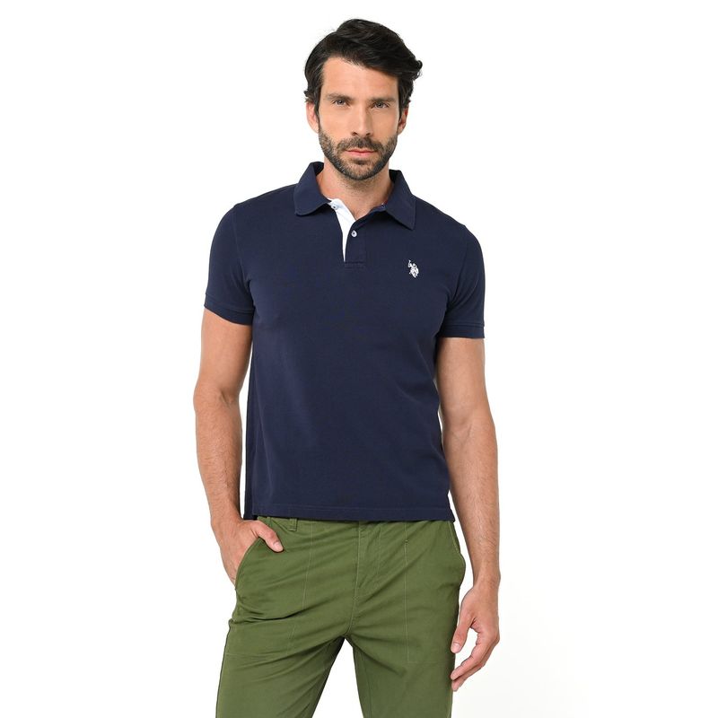 US POLO ASSN - Camiseta polo Hombre Slim US Polo ASSN
