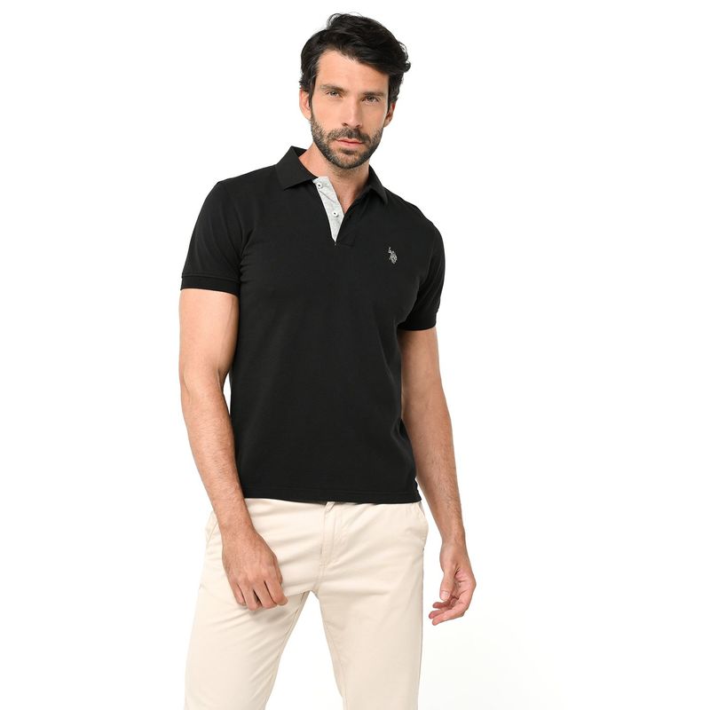 US POLO ASSN - Camiseta polo Hombre Slim US Polo ASSN