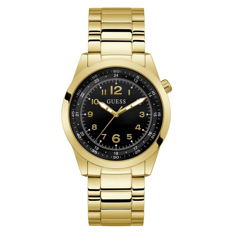 GUESS - Reloj Guess Hombre MAX. Reloj Acero Inoxidable Dorado GW0493G2