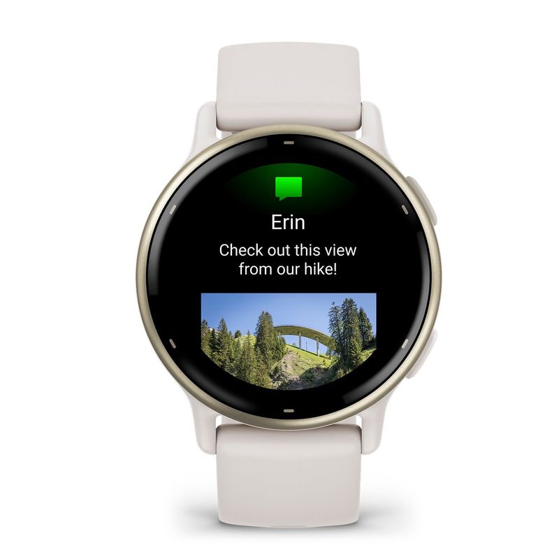GARMIN - Reloj Garmin Vivoactive 5 Oro Crema