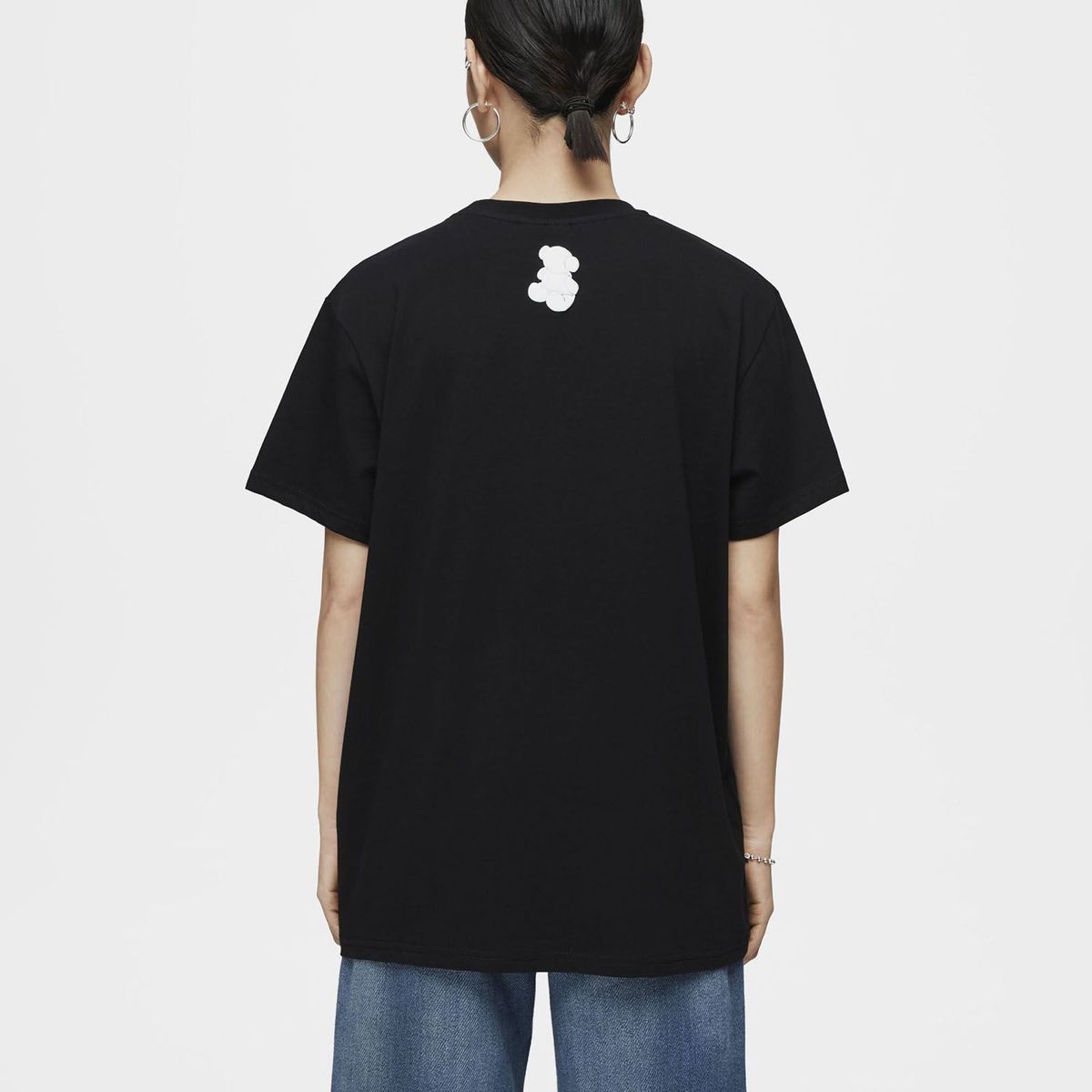TOUS - Camiseta de manga corta negra TOUS Bold Bear Logo