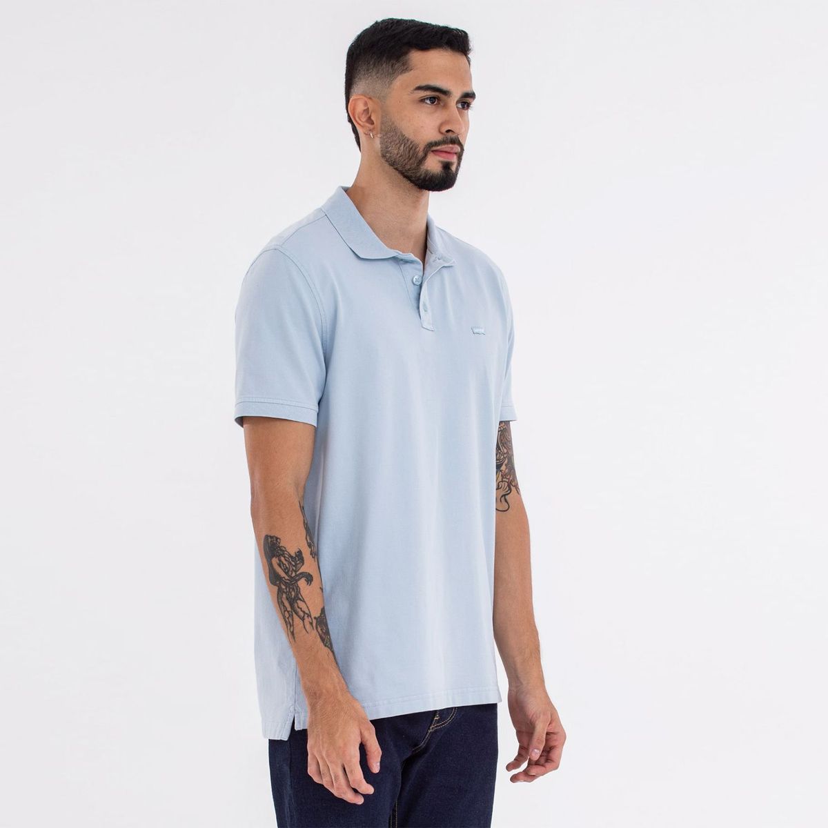 LEVIS - Camiseta polo Clásico Manga corta de Algodón Levis