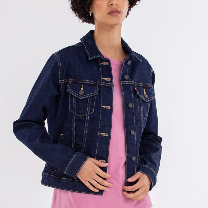 LEVIS - Chaqueta de jean Mujer Denim de Algodón Levis