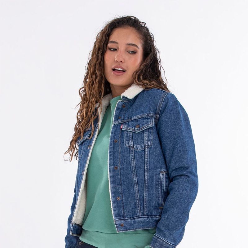 LEVIS - Chaqueta Ovejera Mujer de Algodón Levis