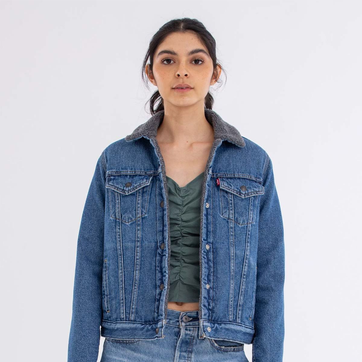 LEVIS - Chaqueta Ovejera Mujer de Algodón Levis