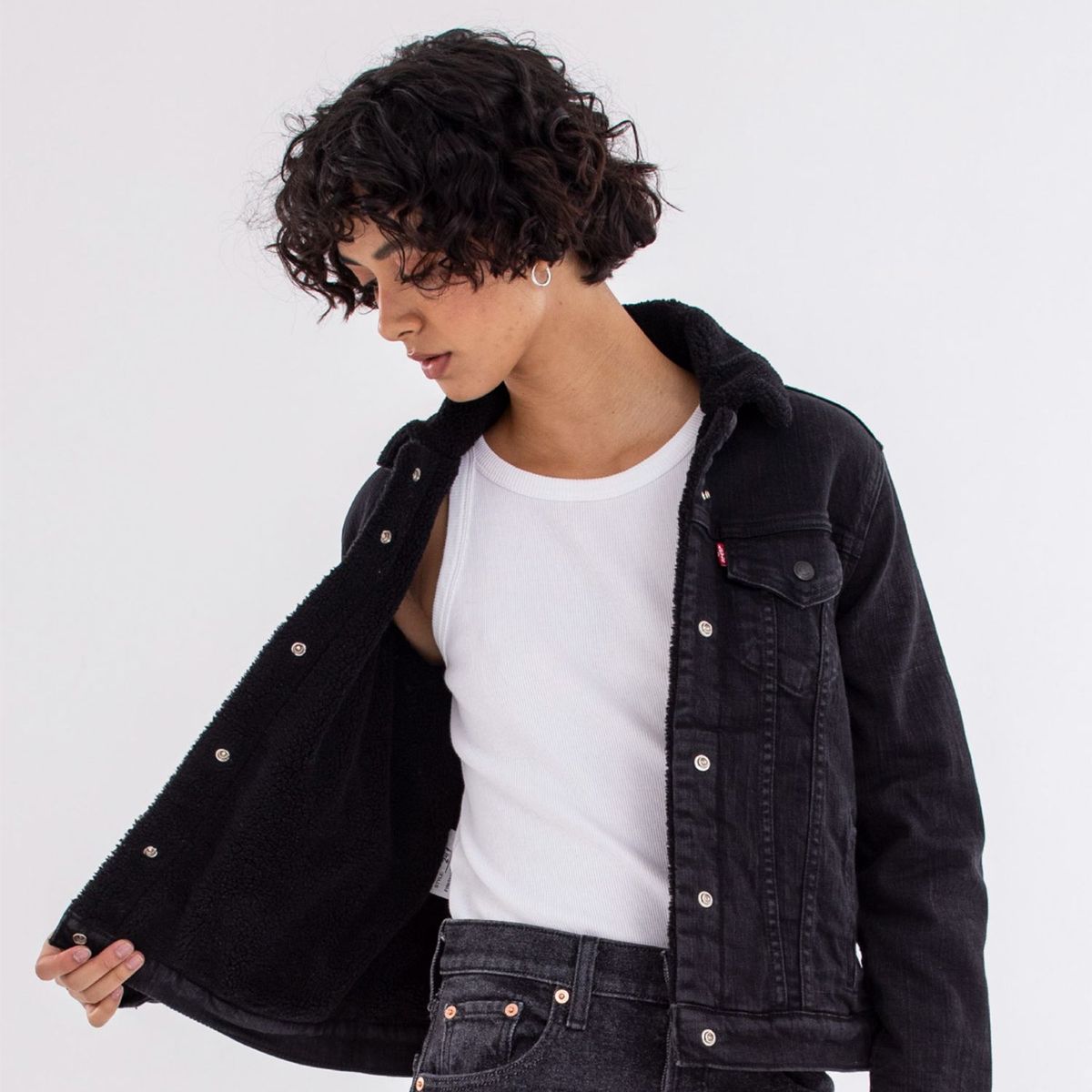LEVIS - Chaqueta Ovejera Mujer de Algodón Levis