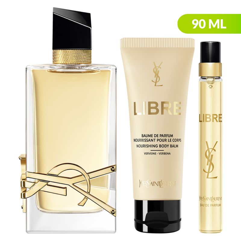  - Set de Perfume Mujer YSL Incluye: 3 Productos