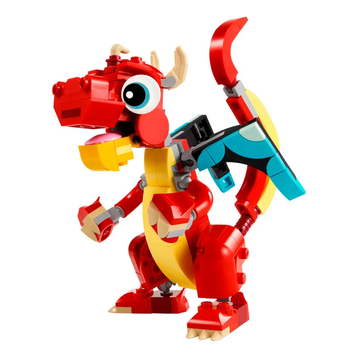 LEGO - Set de Lego DRAGON ROJO por 149 Piezas para mayores 6 años