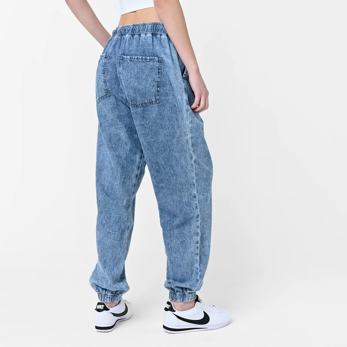 DENIMLAB - Jean Jogger Mujer Tiro medio Denimlab