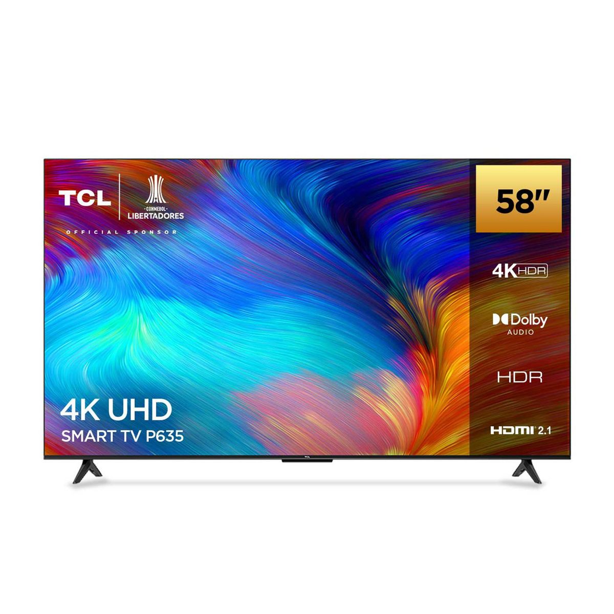 TCL - Televisor TCL | 58 pulgadas LED 4K UHD | 58P635