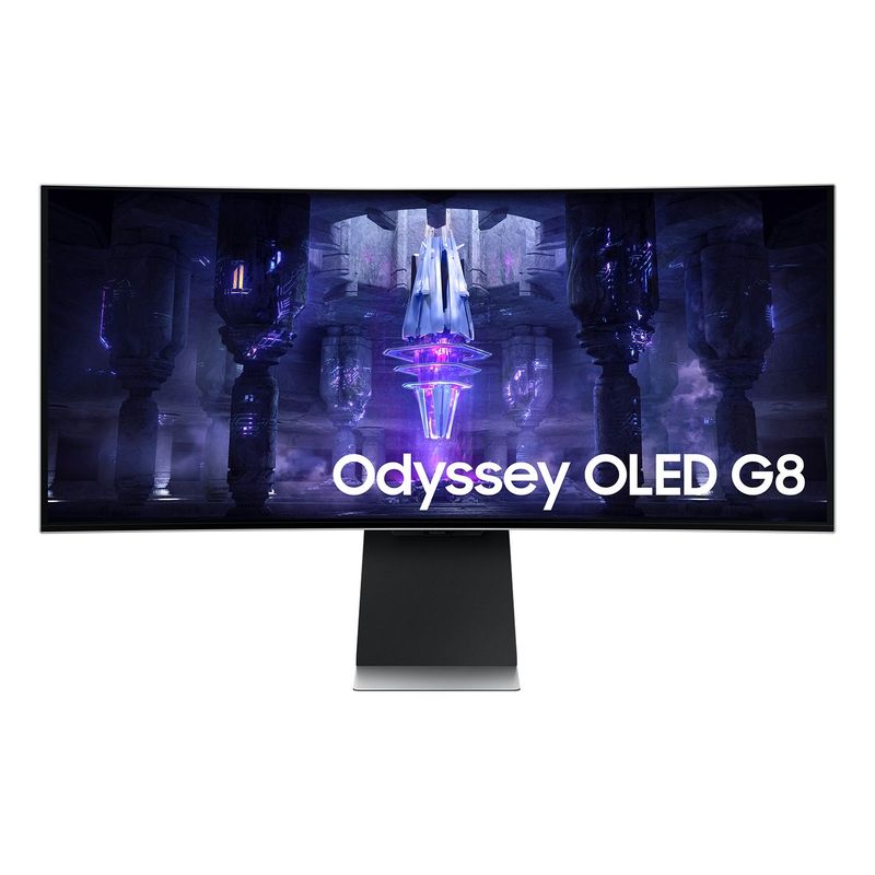 SAMSUNG - Monitor Samsung G8 OLED Pantalla Curva 34 Pulgadas