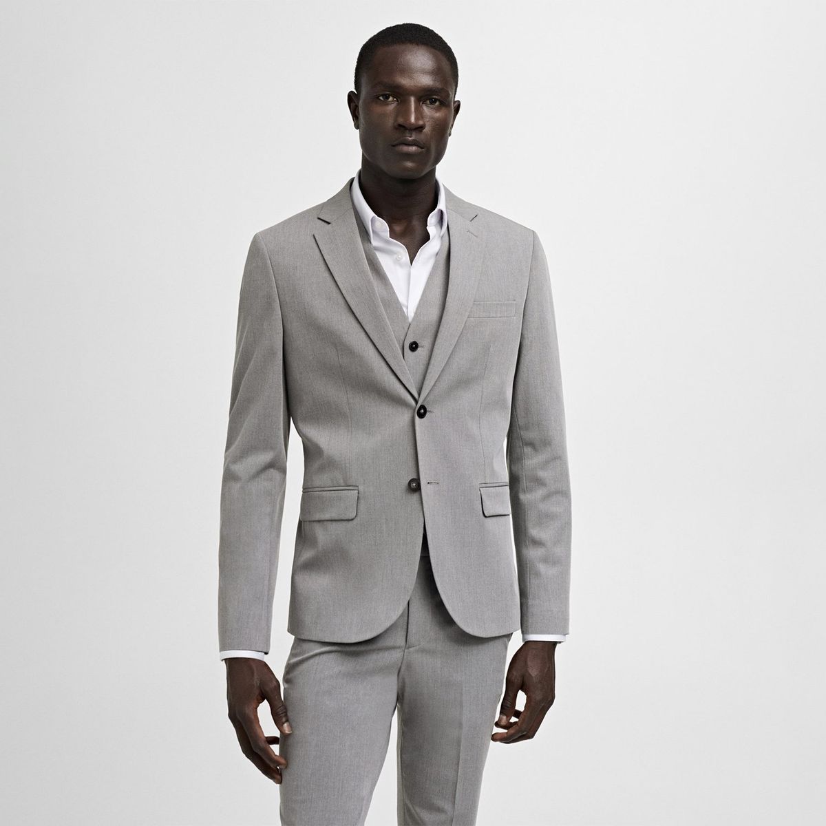 MANGO - Blazer Hombre Slim MANGO