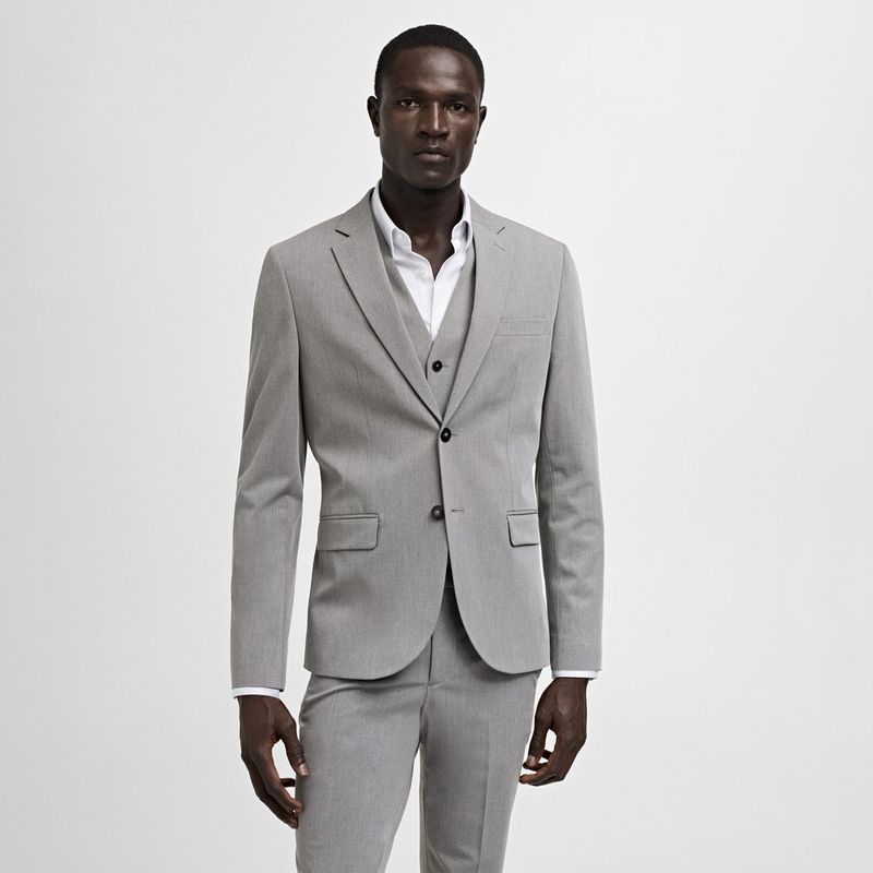 MANGO - Blazer Hombre Slim MANGO
