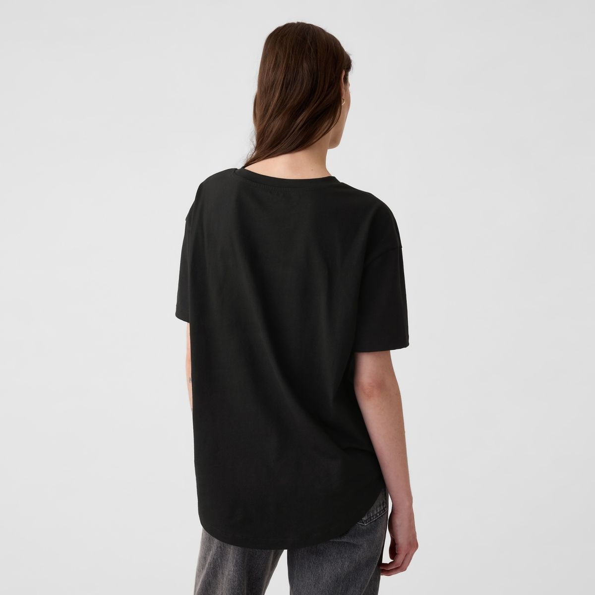 GAP - Blusa Manga Corta Casual Con Estampado Para Mujer Algodón Gap