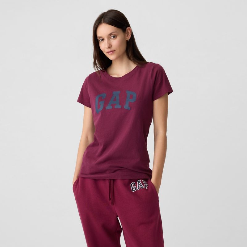 GAP - Camiseta Mujer Manga corta GAP