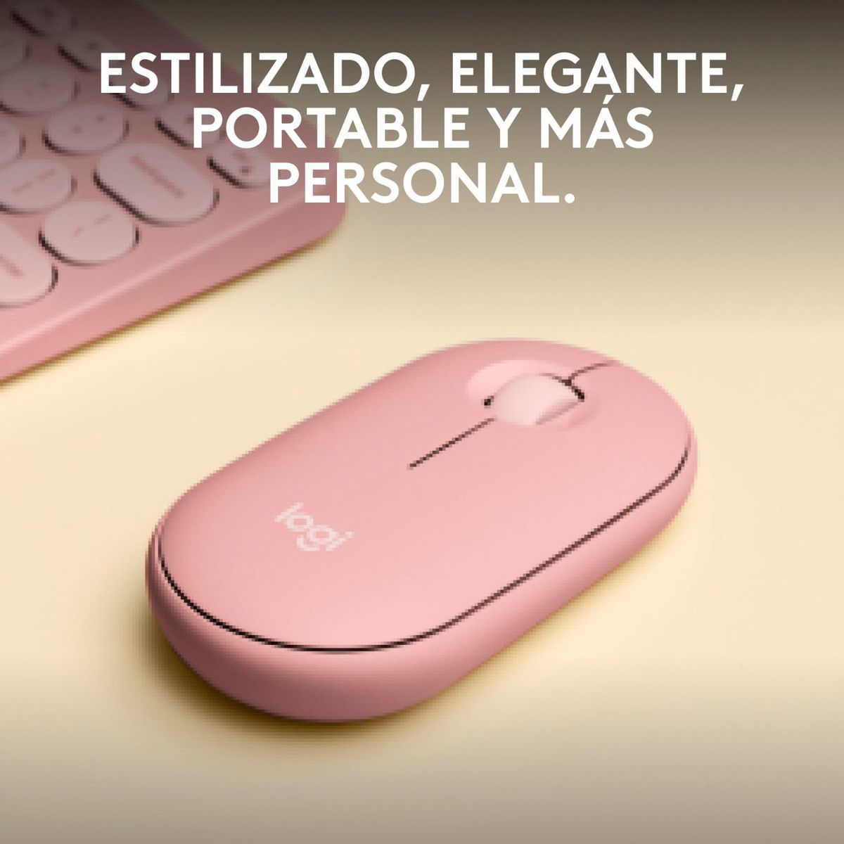 LOGITECH - Mouse Logitech Pebble Mouse 2 M350s