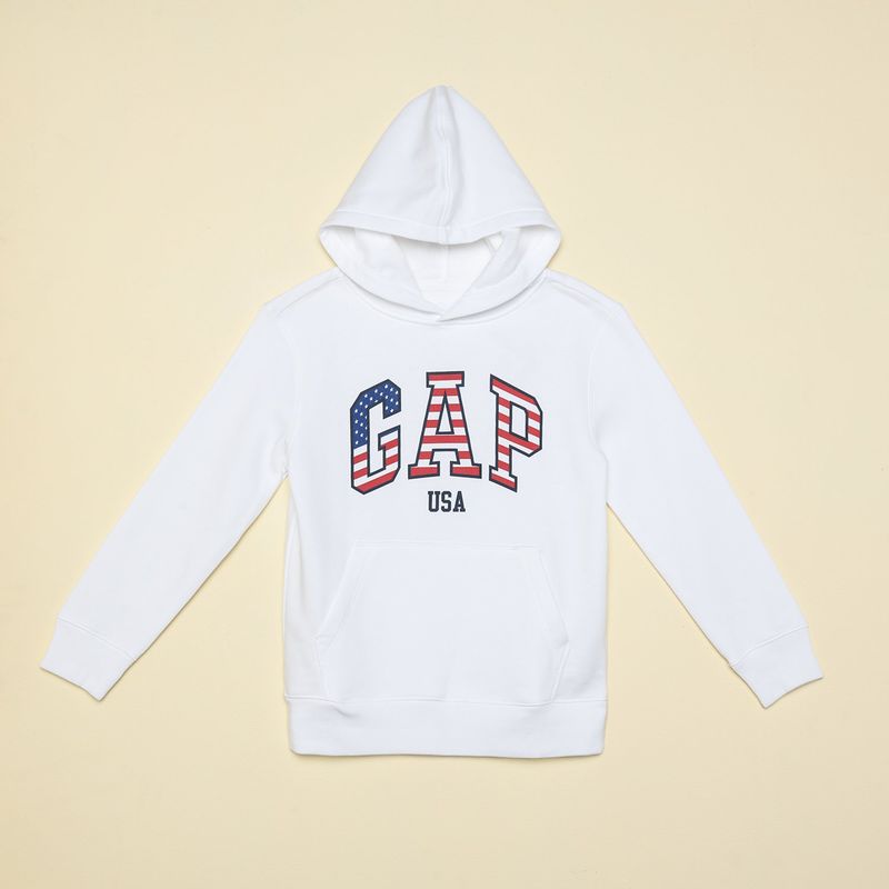 GAP - Saco Niño con Logo Con capucha Algodón GAP