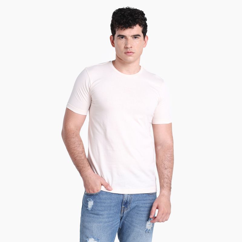 BEARCLIFF - Camiseta Hombre Manga corta con Estampado de Algodón Bearcliff