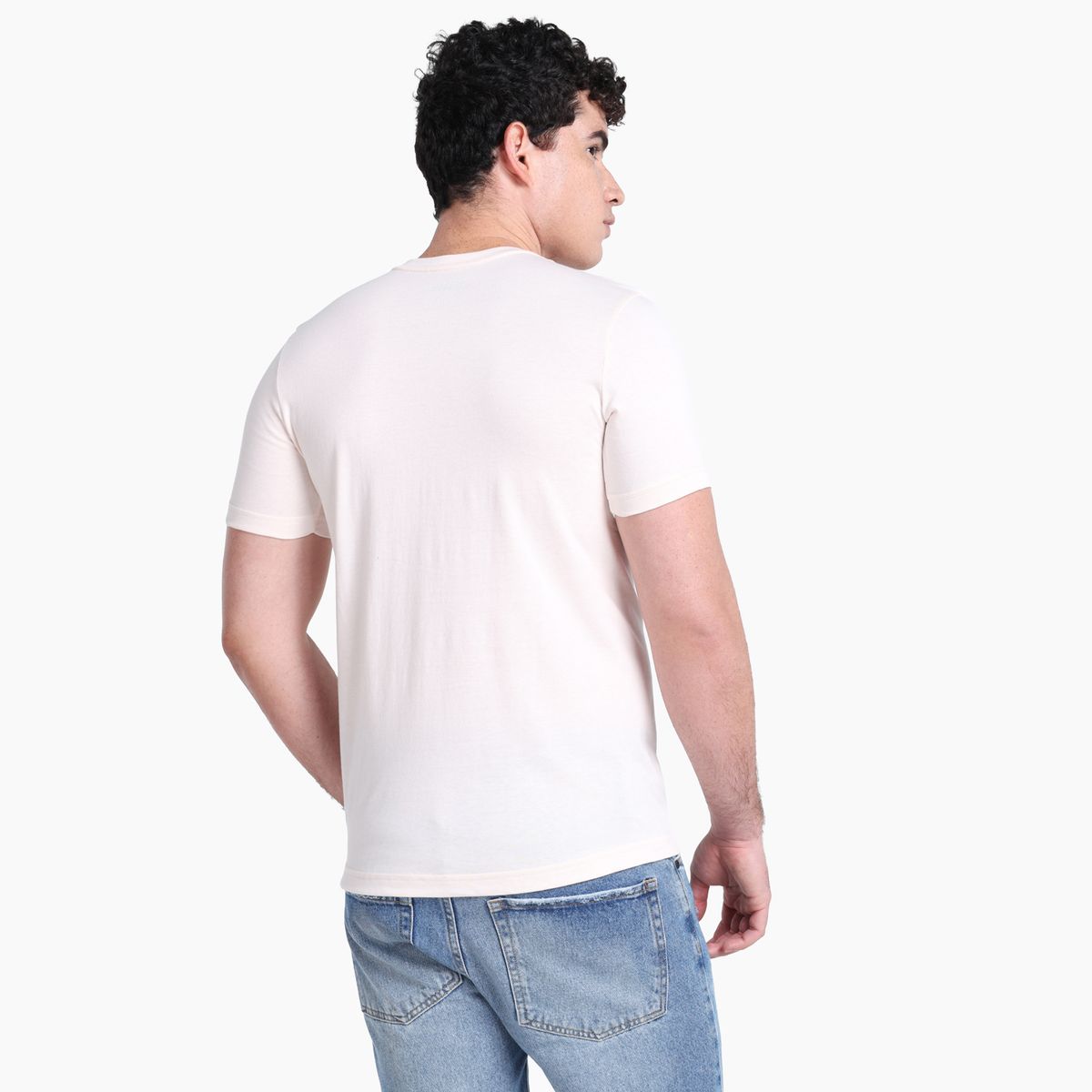 BEARCLIFF - Camiseta Hombre Manga corta con Estampado de Algodón Bearcliff