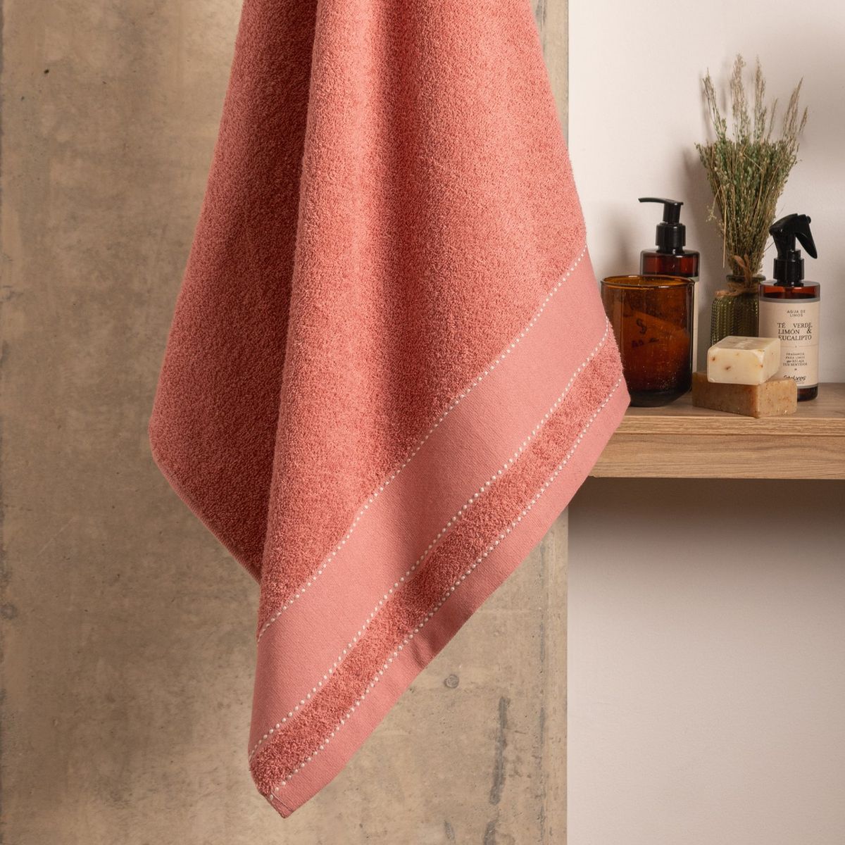 MICA - Toallas de cuerpo 400 g MINIMAL 70 x 140 cm